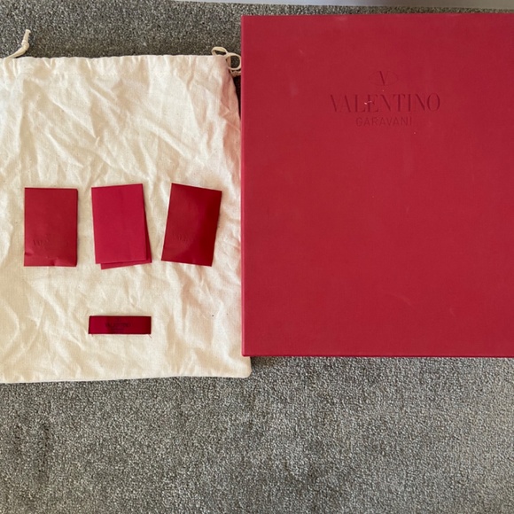 Valentino Calf Hair Leopard Print Rockstud Ankle Strap Pumps - Picture 8 of 9